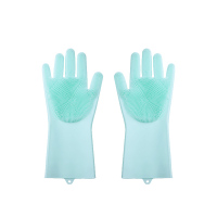 狗狗猫咪洗澡神器去浮毛手套带刷子按摩防抓咬洗澡清洁用品