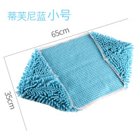 宠物毛巾狗狗猫咪金毛洗澡速干吸水浴巾雪尼尔大号加厚沐浴用品 浅蓝色 小号35*65cm