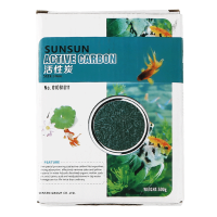 鱼缸水族箱 过滤材料水族用品过滤系统净化水质活性炭 500 活性炭 500克(建议多次清洗)