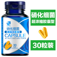 硝化细菌鱼缸用消化细菌养鱼用品em活菌粉末胶囊水质稳定剂净水剂 【超浓缩硝化细菌】胶囊型30粒/装