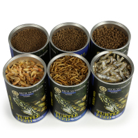 乌龟饲料高钙幼龟粮 鱼干虾干面包虫巴西龟鳄龟 乌龟粮通用 幼龟粮2包(送小乌龟1只)