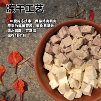 龟粮巴西龟粮鳄龟粮冻干鸡鸭肉块乌龟无盐通用乌龟饲料宠物仓鼠粮 冻干纯鸡肉粒80克*1罐