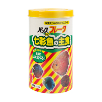 七彩神仙鱼食小型鱼增艳增色食料饲料鱼饲料小颗粒鱼食七彩发财鱼 七彩鱼饲料120g