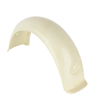 电动车小龟三轮车挡泥 小绵羊后平叉护板GOGO改装后泥板后泥瓦 白胚1只(无烤漆)