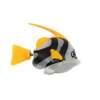 宝宝洗澡玩具海底总动员2尼莫电动鱼小丑鱼会游泳戏水感应鱼玩具 人参鱼白色(发光) 套餐类型只是提示,随便选择即可