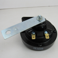 摩托车汽车货车蜗牛喇叭高低音超响防水12V24V小车轿车通用改装 12v蜗牛高音喇叭一个 双喇叭 通用