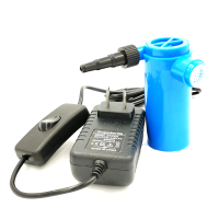 12V直流微型潜水泵开槽机水钻打孔机专用小水泵家用220V自吸泵 7米宝塔嘴水泵+电源[无水管