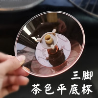 樱奇烟机配件接油杯 吸油烟机过滤网接油盒 老款机子接油槽接油碗 三脚平底杯1个