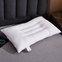 决明子枕头一对装单人双人护颈椎枕芯助家用男睡眠整头睡觉专用长 滚边枕芯(1个装).