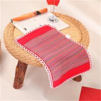 山东老粗布纯棉枕头荞麦壳儿童枕头颈椎枕宝宝老粗布儿童荞麦枕头 大红枕套+内胆套(不含荞麦壳)