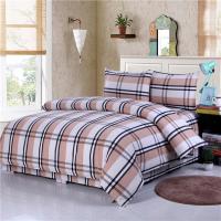 [搬迁清仓]山东老粗布学生床单条纹宿舍单人双人加大单件 米白色 彩棉白格 0.9*2.2米小床单铺沙发用