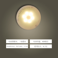 寝室充电拍拍灯寝室应急衣柜床头灯电池 LED触摸调光宿舍小夜灯 电池暖光一档送3节电池