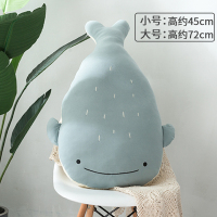 毛绒玩具公仔生日礼物懒人抱枕布娃娃女孩可爱床上陪你睡觉小玩偶 西挞鲸鱼 小号玩偶抱枕(加购收藏,优先发货!)