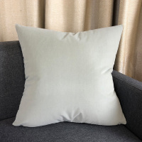 沙发靠垫靠背客厅靠枕纯色橙色50X50小抱枕套45x45cm不含芯40X40 米灰色 30*50小尺寸长方形升级款(枕套