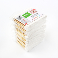 2400支装化妆卸妆掏耳朵棉棒消毒木棒棉签卫生双头棉球无菌棉花棒 6包(600支)