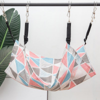 猫吊床吸盘式挂床猫窝夏天晒太阳猫咪吊床窗猫秋千猫咪用品 挂笼款猫吊床(薄款) 承重35斤(大吸力吸盘)