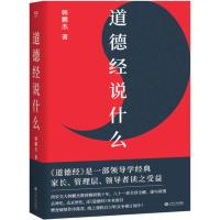 [当当网 正版书籍]道德经说什么韩鹏杰著 樊登倾情做序 老子传统哲学知识国学经典名著道教智慧图书 自身修养