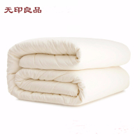 无印良品 单人双人 纯棉被子 全棉保暖舒适透气 BM