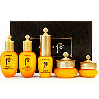 假一赔十]韩国 后(Whoo)护肤套装套盒拱辰享QI韵生水乳护肤化妆品 拱辰享Qi韵生中样5件套