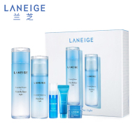 兰芝(Laneige)化妆品水酷补水保湿控油平衡收缩毛孔不粘腻 水乳护肤2件护肤套装 水库凝肌水乳两件套装【清爽型】
