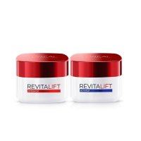 欧莱雅(L’OREAL)女士面部护肤套装 保湿补水 化妆品 复颜抗皱2件套(日霜+晚霜)