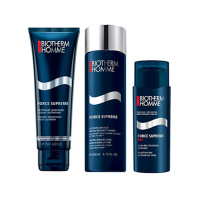 碧欧泉(BIOTHERM)御尊男士蓝钻滋养紧致护肤 护肤套装御尊三件套(洁面125ml+爽肤水200ml+乳液50ml)