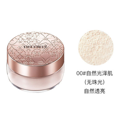 黛珂(COSME DECORTE)散粉 白檀AQMW舞蝶丝绒定妆蜜粉 00#哑光自然光泽