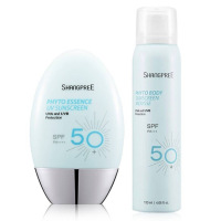 香蒲丽(SHANGPREE)防晒喷雾防晒霜霜SPF50 清爽无油隔离防晒乳保湿 喷雾+防晒组合