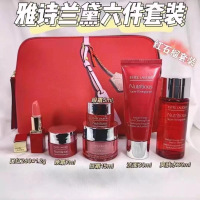 [中小样七件套]雅诗兰黛(Estee Lauder)鲜活亮彩红石榴护肤七件套小样 抗皱面霜
