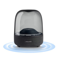 哈曼卡顿琉璃三代aura studio3代无线蓝牙音箱家用低音 360度立体声 桌面蓝牙音箱 低音炮 电脑音响