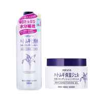 Naturie 娥佩兰保湿套装（ 薏仁焕白保湿化妆水500ml+薏仁保湿啫喱面霜180g）