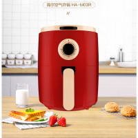 海尔(Haier)高贵红空气炸锅3L家用多功能无油电炸锅 低脂少油不粘 高端无油煎炸烤HA-M03R