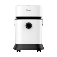 海尔(Haier)桶式吸尘器家用大吸力强力大功率吸尘机干湿两用除尘机一键收线HZ-T818W 升级无级调速