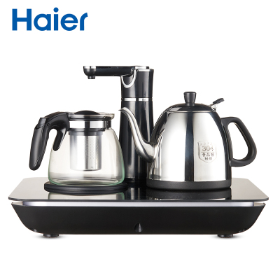 海尔(Haier) 养生泡茶智能触摸屏保温台式真沸腾茶吧机YR1882-CB