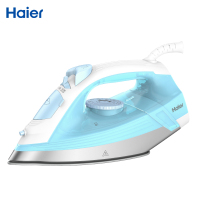 海尔(Haier)电熨斗 蒸汽挂烫机 2000W 陶瓷涂层底板海尔(Haier)电熨斗自动清洗熨斗家用蒸汽挂烫机手持烫斗
