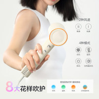 海尔(Haier)高速电吹风机家用大功率2亿负离子低噪速干护发11万转电机64m/s风速HF61