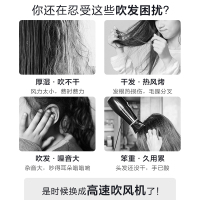 海尔(haier)高速吹风机负离子 电吹风大功率 家用速干柔顺护发电吹风机 节日礼物推荐 HF61[珊瑚粉]