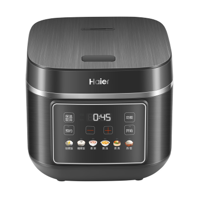 海尔(Haier)大容量大功率电饭煲速热不粘5L家用电饭锅 HRC-S15XB