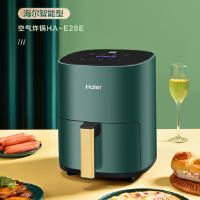 海尔空气炸锅家用多功能电炸锅低脂煎炸锅大功率薯条机E-28E电子款
