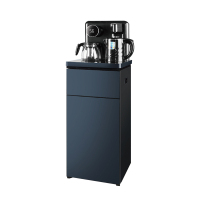美菱 遥控茶吧机 BM-48灰色 电子冷热款 家用多功能智能遥控冷热型立式饮水机下置水桶抽水器