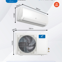 新飞飞鸿XFFX空调壁挂空调2匹一级变频(裸机价格不含安装)KFR-50GW/BPAA01+1
