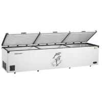 荣事达商用冷柜BC/BD-1780三门特大冰柜异形冷柜家用商用单温顶开门冷柜(曲底)3160*970*920