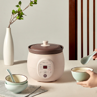 小熊(bear)电炖锅 紫砂内胆 2升容量 DDG-D20S2