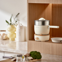 小熊(bear)电热锅 米黄款 DRG-C12E9