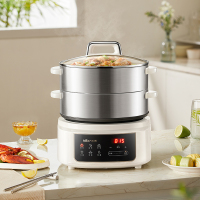 小熊(bear)多功能电蒸锅不锈钢蒸笼 DZG-E45L6