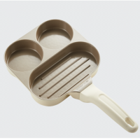 小熊(bear)小熊煎蛋锅煎蛋神早餐锅 CP-JG065 灰色 三孔 通用款