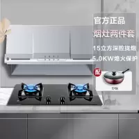 樱花(SAKURA)烟灶套装家用经典中式 15m³/min大吸力油烟机4.5KW大火力灶D001+B9209[液化气]