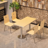 食堂餐桌椅餐台椅鸠兹国景WHJ-CZY01