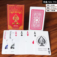 钓鱼扑克(红)773 (蓝)770 10副装