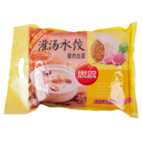 思念家庭装猪肉白菜灌汤水饺1kg